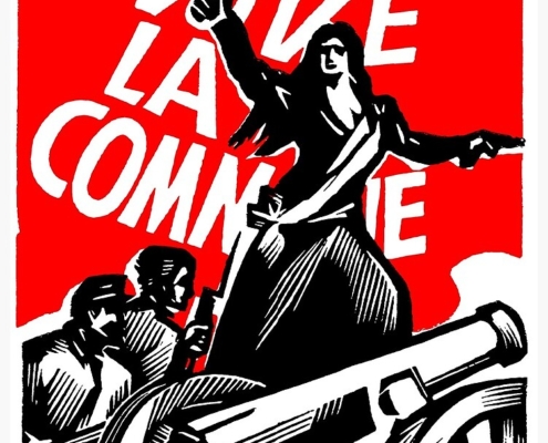 Vive La Commune women on the frontlines